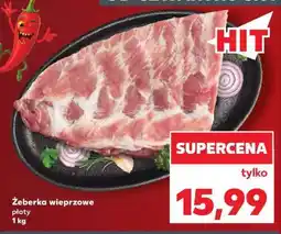 Kaufland Żeberka wieprzowe płaty 1 kg oferta