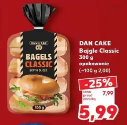 Kaufland DAN CAKE Bagle Classic 300 g oferta