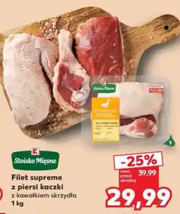 Kaufland Filet suprême z piersi kaczki z kawałkiem skrzydła 1 kg oferta