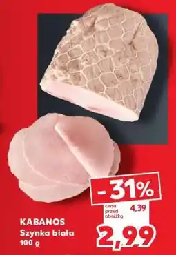 Kaufland KABANOS Szynka biała 100 g oferta