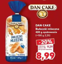 Kaufland DAN CAKE Bułeczki mleczne 400 g opakowanie oferta