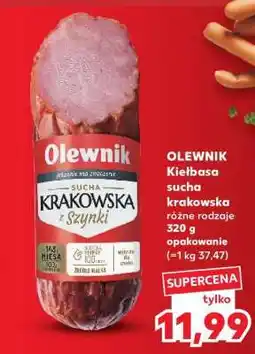 Kaufland OLEWNIK Kiełbasa sucha krakowska oferta