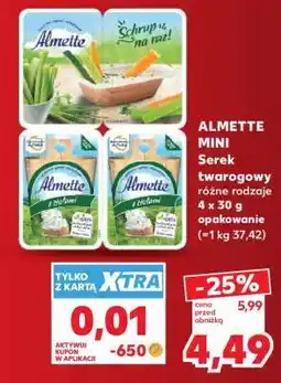 Kaufland ALMETTE MINI Serek twarogowy oferta