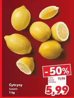 Kaufland Cytryny, luzem 1 kg oferta