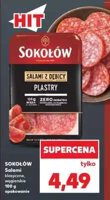 Kaufland Sokołów Salami klasyczne , węgierskie oferta