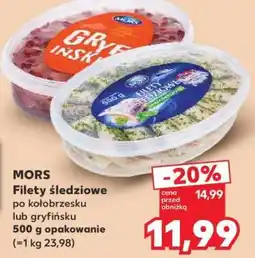 Kaufland MORS Filety śledziowe oferta