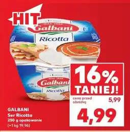 Kaufland GALBANI Ser Ricotta oferta