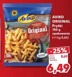 Kaufland AVIKO ORIGINAL Frytki 750 g opakowanie oferta