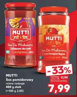 Kaufland MUTTI Sos pomidorowy różne rodzaje oferta