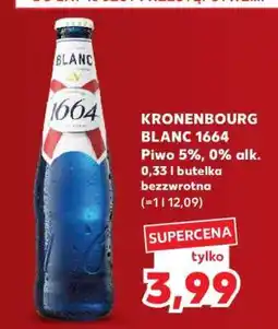 Kaufland KRONENBOURG BLANC 1664 oferta