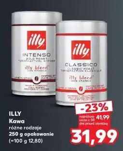 Kaufland ILLY Kawa różne rodzaje oferta