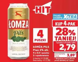 Kaufland Łomża Pils oferta