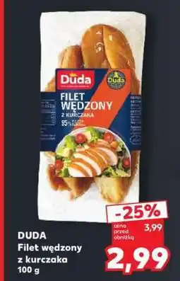Kaufland DUDA Filet wędzony z kurczaka 100 g oferta