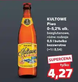 Kaufland KULTOWE Piwo 0-5,2% alk oferta