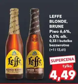 Kaufland LEFFE BLONDE, BRUNE oferta