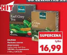 Kaufland DILMAH Herbata czarna ekspresowa oferta