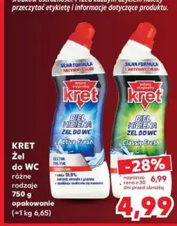 Kaufland KRET Żel do WC oferta