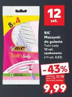 Kaufland BIC Maszynki do golenia Twin Lady oferta