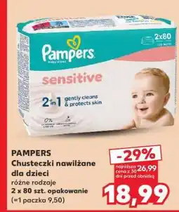 Kaufland PAMPERS Chusteczki nawilżane dla dzieci oferta