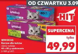 Kaufland WHISKAS Karma dla kotów oferta