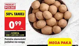 Biedronka Polskie ziemniaki jadalne na wage oferta