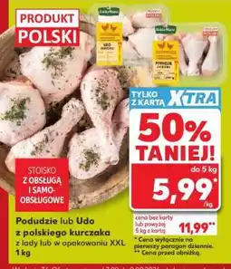 Kaufland Podudzie lub Udo z polskiego kurczaka oferta