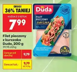 Biedronka Filet pieczony z kurczaka Duda 200 g oferta