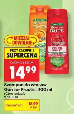 Biedronka Szampon do włosów Garnier Fructis, 400 ml oferta