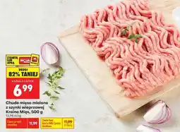 Biedronka Chude mięso mielone z szynki wieprzowej Kraina Mies , 500 g oferta