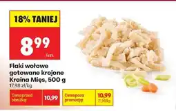Biedronka Flaki wołowe gotowane krojone Kraina Mies 500 g oferta
