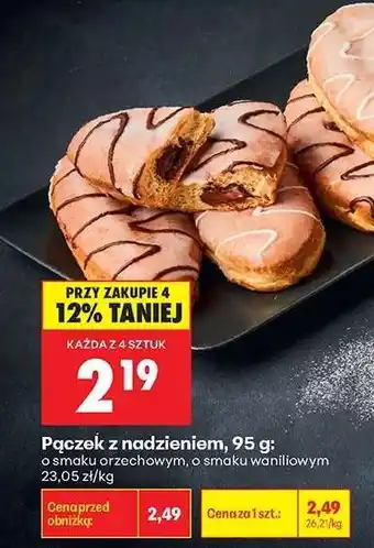 Biedronka Pączek z nadzieniem, 95 g oferta