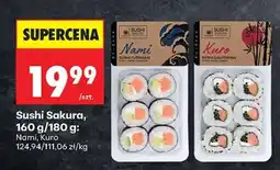 Biedronka Sushi Sakura, 160 g/180 g oferta