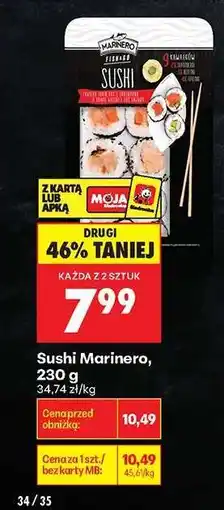Biedronka Sushi Marinero 230 g oferta