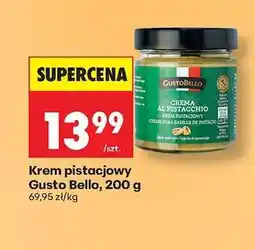 Biedronka Krem pistacjowy Gusto Bello 200 g oferta