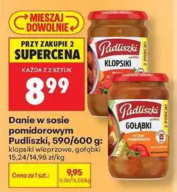 Biedronka Danie w sosie pomidorowym Pudliszki, 590/600 g oferta