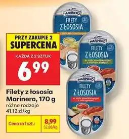 Biedronka Filety z łososia Marinero, 170 g oferta