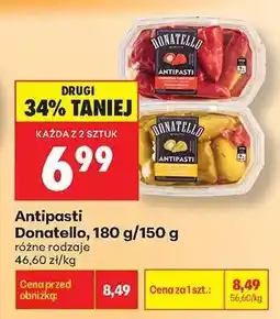 Biedronka Antipasti Donatello 180 g 150 g oferta