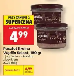 Biedronka Pasztet Kraina Wędlin Select, 180 g oferta