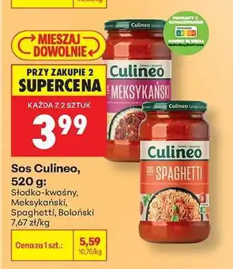 Biedronka Sos Culineo, 520 g oferta