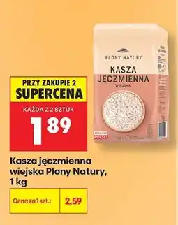 Biedronka Kasza jęczmienna wiejska Plony Natury, 1 kg oferta