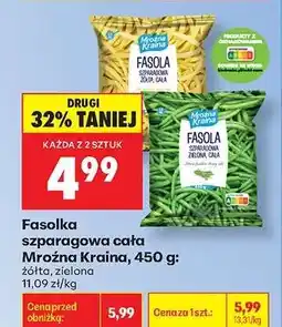 Biedronka Fasolka szparagowa cała Mroźna Kraina , 450 g : oferta