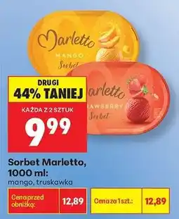 Biedronka Sorbet Marletto, 1000 ml oferta