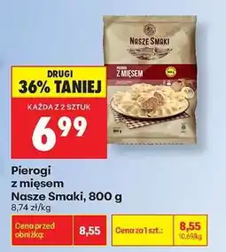 Biedronka Pierogi z mięsem Nasze Smaki, 800 g oferta