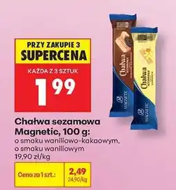 Biedronka Chałwa sezamowa Magnetic, 100 g oferta
