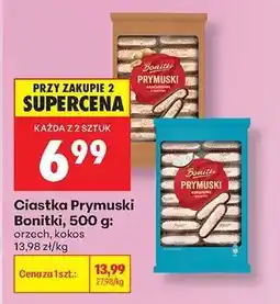 Biedronka Ciastka Prymuski Bonitki, 500 g oferta