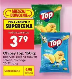 Biedronka Chipsy Top, 150 g oferta