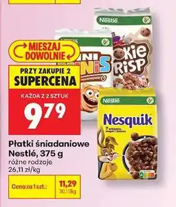 Biedronka Płatki śniadaniowe Nestlé, 375 g oferta