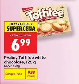 Biedronka Praliny Toffifee white chocolate 125 g oferta