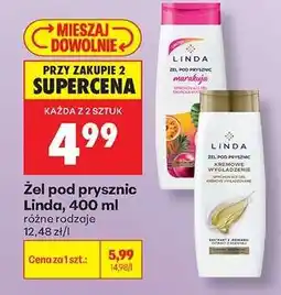 Biedronka Żel pod prysznic Linda, 400 ml oferta
