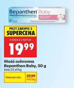 Biedronka Maść ochronna Bepanthen Baby, 30 g oferta